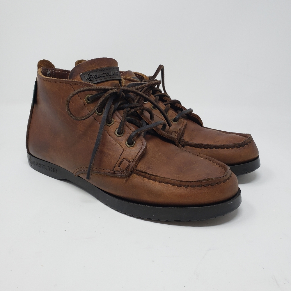 Eastland Vintage Brown Ankle Boots